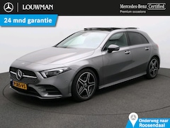 Mercedes-Benz A-klasse - 180 AMG Nightpakket | Panoramadak | Sfeerverlichting | Keyless Go | CarPlay | Stoelverwarm