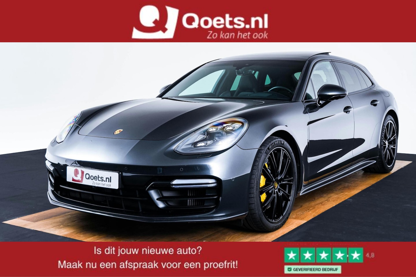 Porsche Panamera Sport Turismo - 2.9 4 E-Hybrid Panoramadak - Sport Chrono/ Sportdesign pakket - Cruise control - BOSE - Co - AutoWereld.nl
