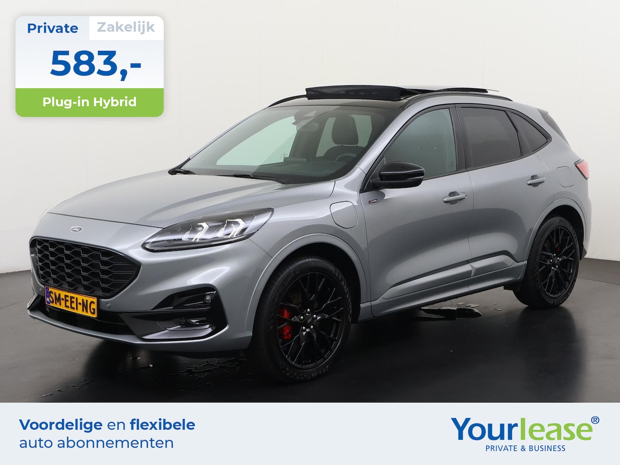 Ford Kuga - 2.5 PHEV ST-Line X | All-in 583,- Private Lease | Direct uit voorraad - AutoWereld.nl