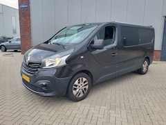 Renault Trafic - 1.6 dCi T29 L2H1 DC Comfort AIRCO 6 BAK DUBBELE CABINE ZWART 2016