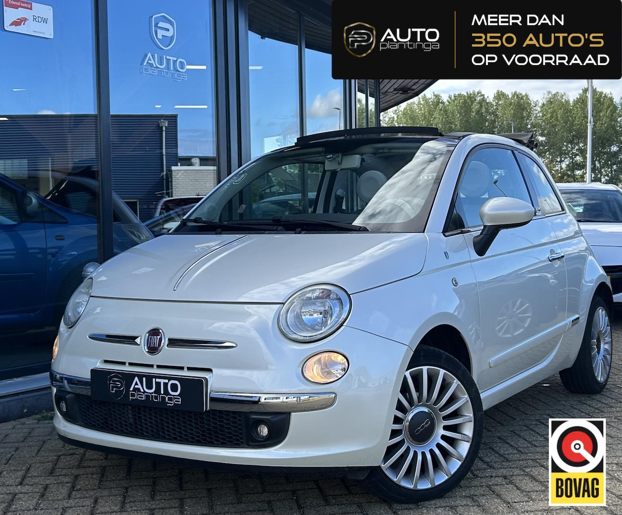 Fiat 500 C - 1.2 Lounge | AUTOMAAT | Cabrio | Nette Staat | NL AUTO | NAP | Onderhoudshistorie | D Riem - AutoWereld.nl