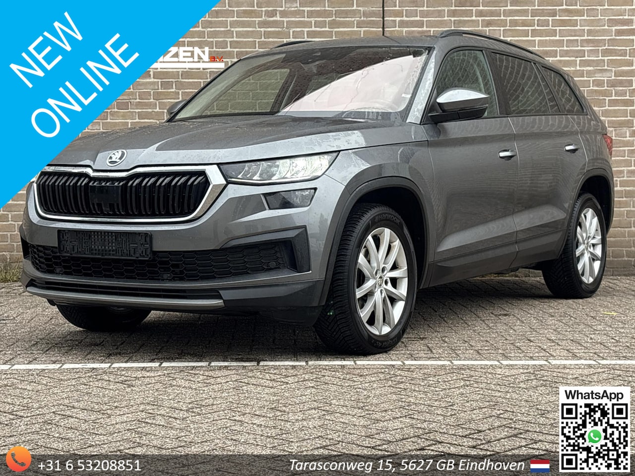 Skoda Kodiaq - 1.5 TSI Sportline Business DSG Automaat | € 14.900,- NETTO! | Cruise | Climate | Navi | St - AutoWereld.nl