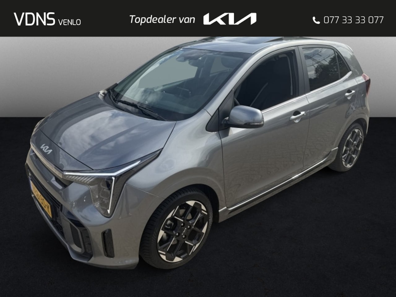Kia Picanto - 1.0 DPi GT-Line AUTOMAAT * ZEER COMPLEET + ALL SEASON BANDEN* - AutoWereld.nl