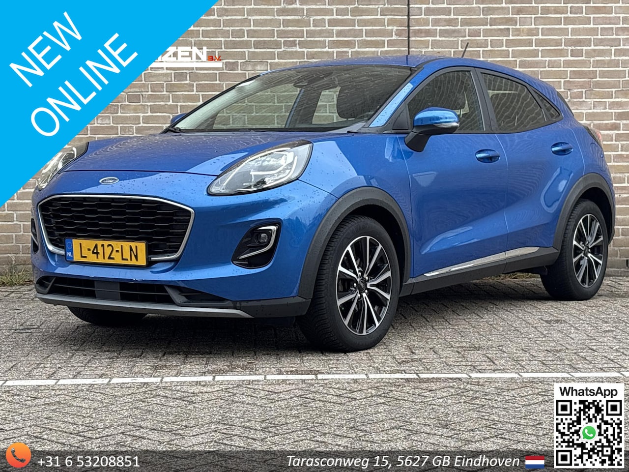Ford Puma - 1.0 EcoBoost Hybrid Titanium Automaat | € 9.450,- NETTO! | Cruise | Airco | Navi | PDC | - AutoWereld.nl