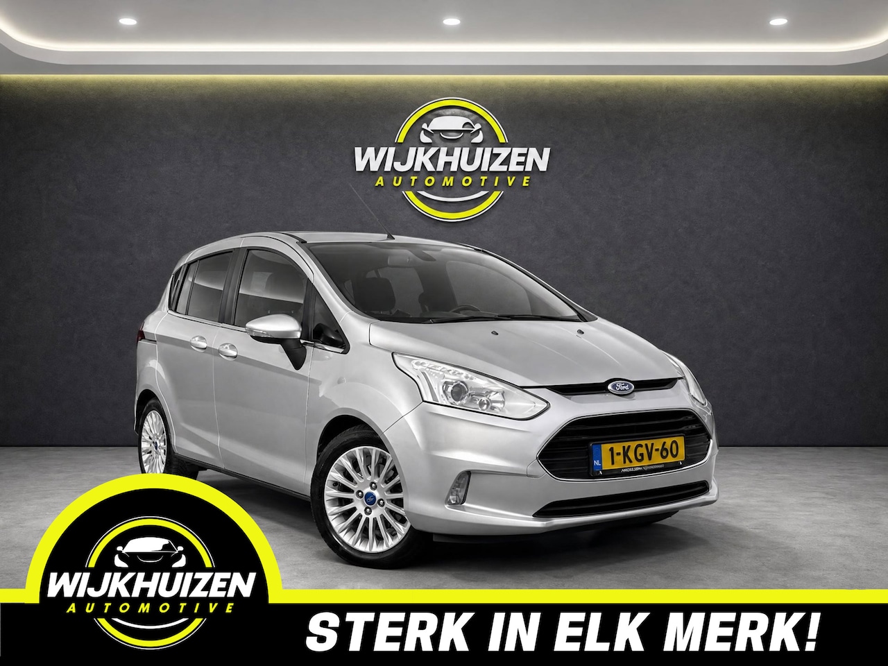Ford B-Max - 1.0 EcoBoost Titanium met Climate !!! Cruise !!! Nieuwe Distributie !!! - AutoWereld.nl