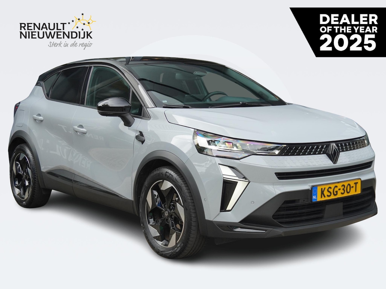 Renault Captur - 1.8 E-Tech full hybrid 160 techno AUTOMAAT / NAVI / PDC 360 / ADAPT. CRUISE / CLIMATE / KE - AutoWereld.nl