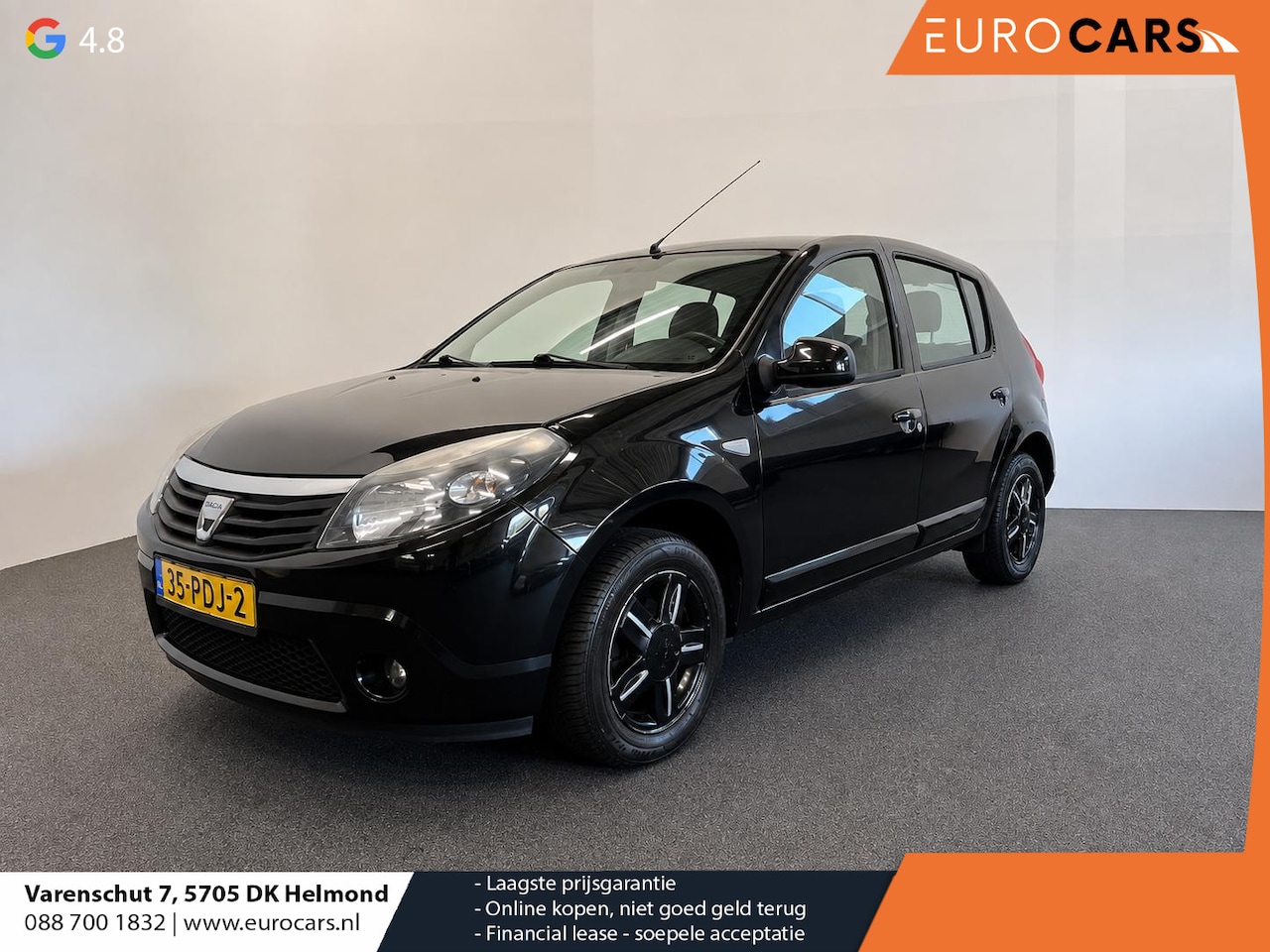 Dacia Sandero - 1.2 Blackline Trekhaak LEES OPMERKINGEN - AutoWereld.nl