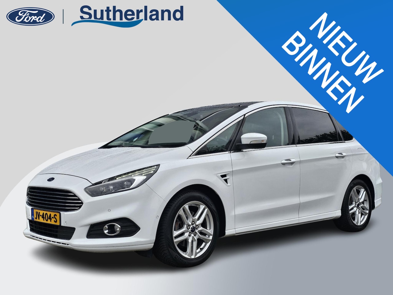 Ford S-Max - 2.0 Titanium 7p. Perfect onderhouden | Panoramadak | Alcantara leder | Afneembare trekhaak - AutoWereld.nl