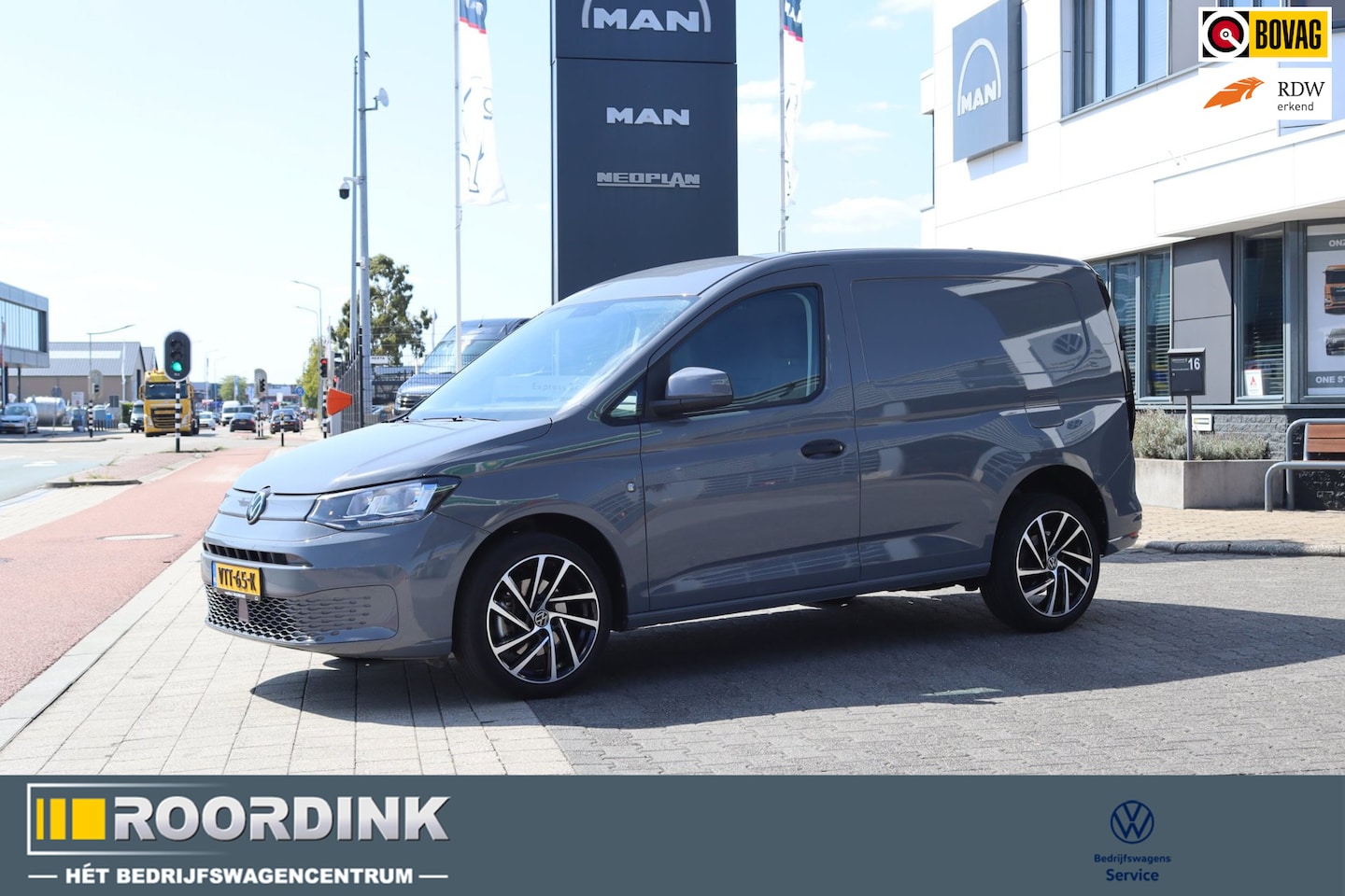 Volkswagen Caddy Cargo - 2.0 TDI Style 2.0 TDI 122 pk Style, bumpers in kleur, PDC, cruise etc. - AutoWereld.nl