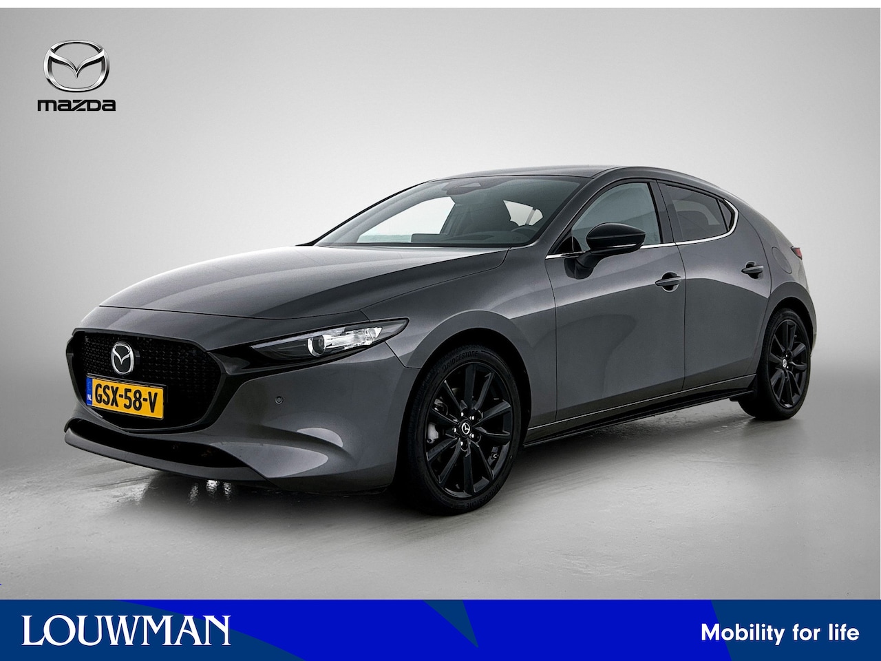Mazda 3 - 2.0 e-SkyActiv-G M Hybrid 122 Homura automaat | Navigatie | Camera | Adaptieve Cruise cont - AutoWereld.nl