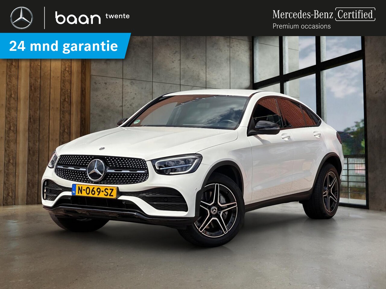 Mercedes-Benz GLC-klasse Coupé - 300e 4-Matic AMG Line | Nightpakket | Spiegelpakket | Trekhaak - AutoWereld.nl