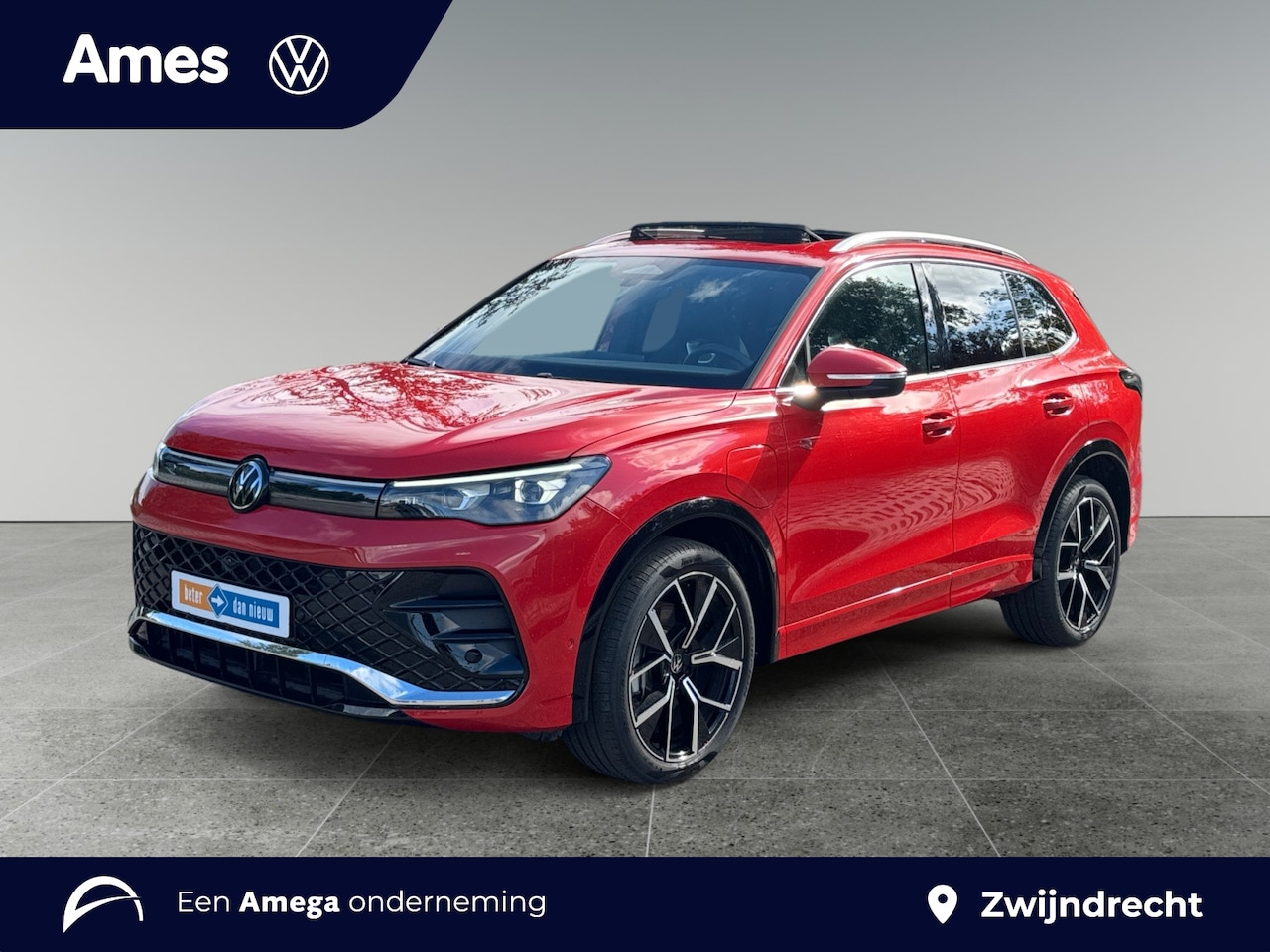 Volkswagen Tiguan - 1.5 204pk eHybrid R-Line Edition Panoramaschuif-kanteldak | 360 graden camera 'Area View' - AutoWereld.nl
