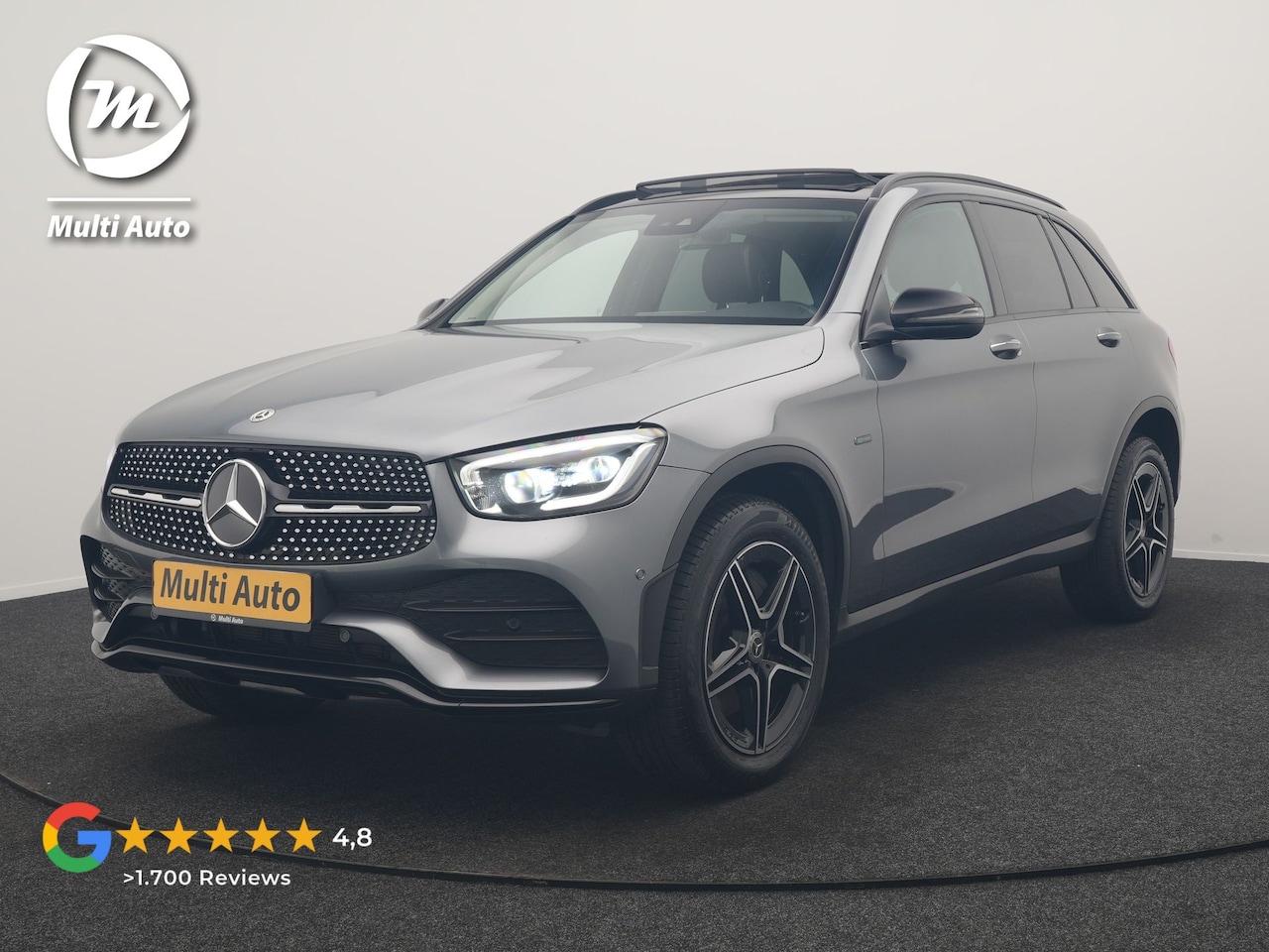 Mercedes-Benz GLC-klasse - 300e 4MATIC Business Solution AMG PHEV 313pk Dealer O.H. | Trekhaak Af Fabriek | Panodak | - AutoWereld.nl