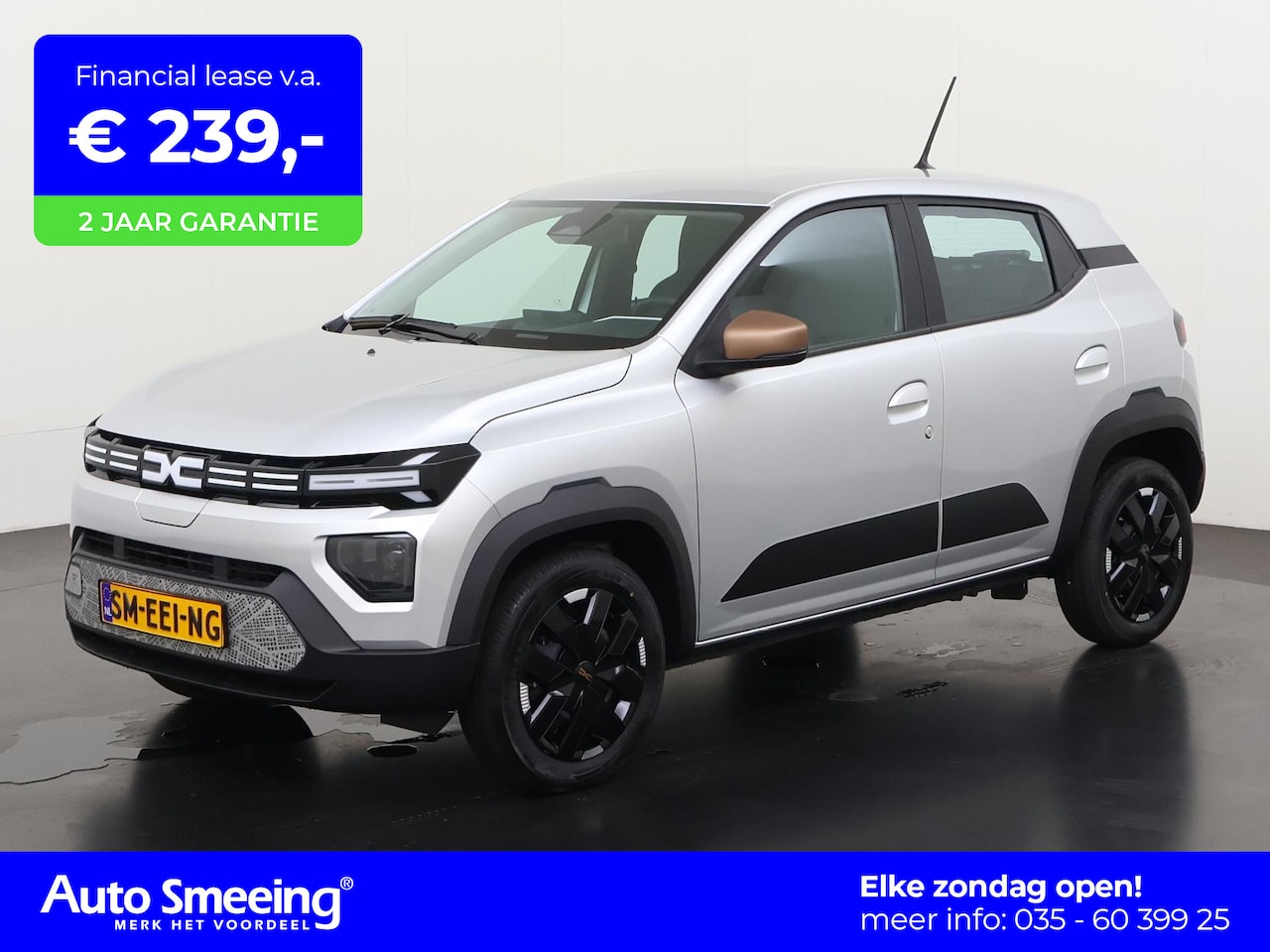 Dacia Spring - Extreme 65 26.8 kWh | DC-snelladen | Achteruitcamera | PDC | CarPlay | Android | Zondag Op - AutoWereld.nl