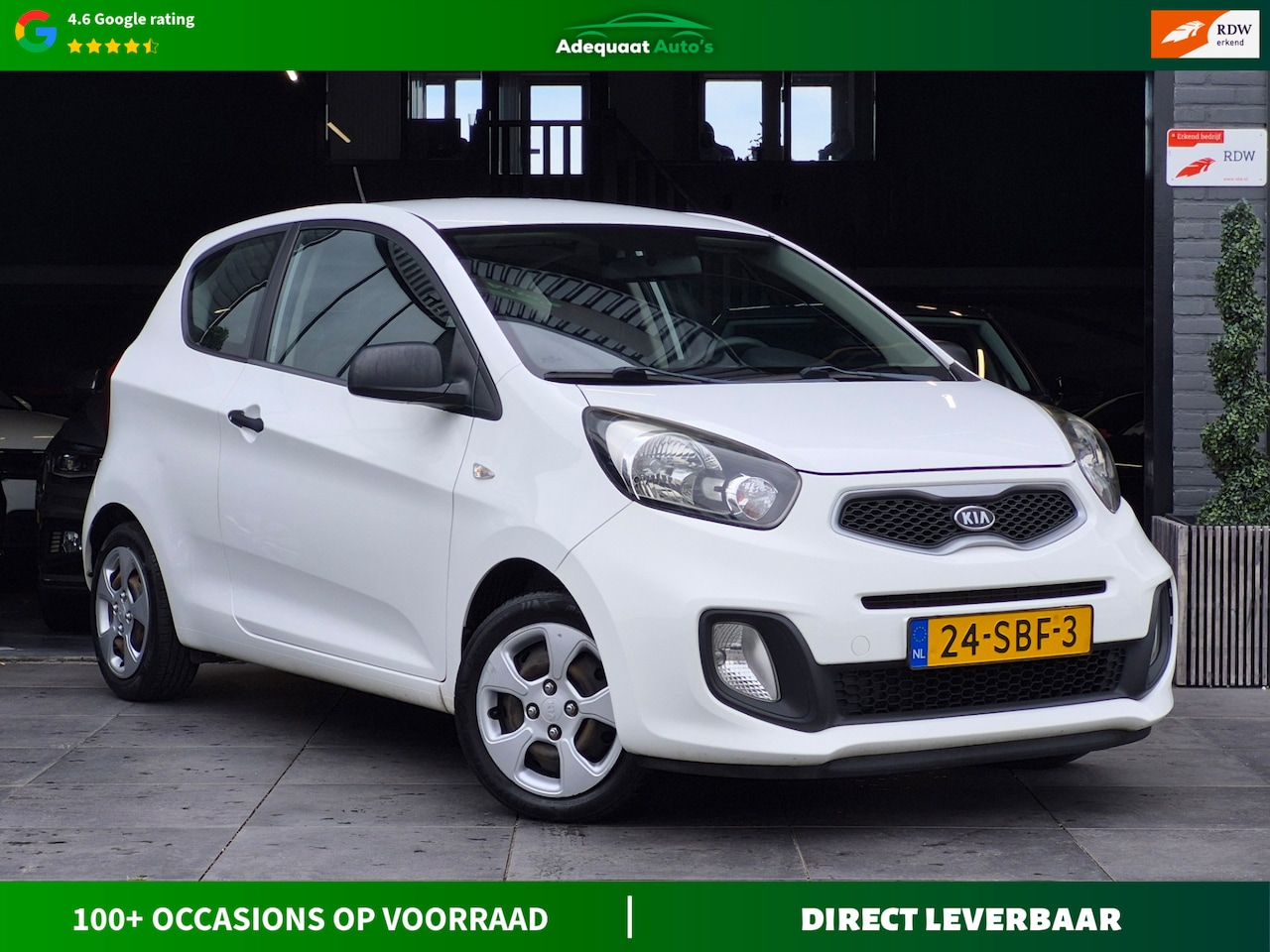 Kia Picanto - 1.0 CVVT Airco|1e eigenaar|NAP|APK|Zuinige auto - AutoWereld.nl