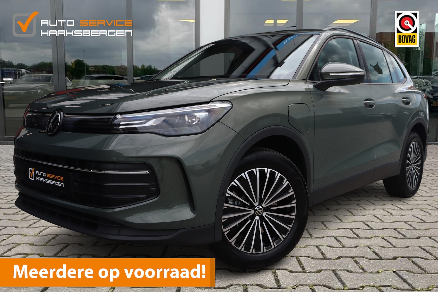 Volkswagen Tiguan - 1.5 eHybrid Life | Trekhaak | Camera | ACC | Cipressino Grün | - AutoWereld.nl