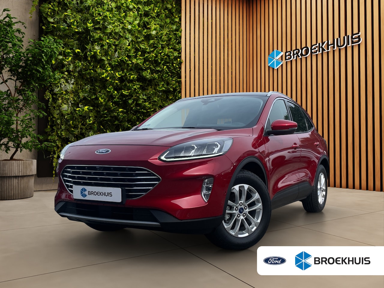 Ford Kuga - 2.5 PHEV Titanium X B&O | Wegkl. trekhaak | Stoel- stuurverw. | Adaptieve cruise | Panoram - AutoWereld.nl