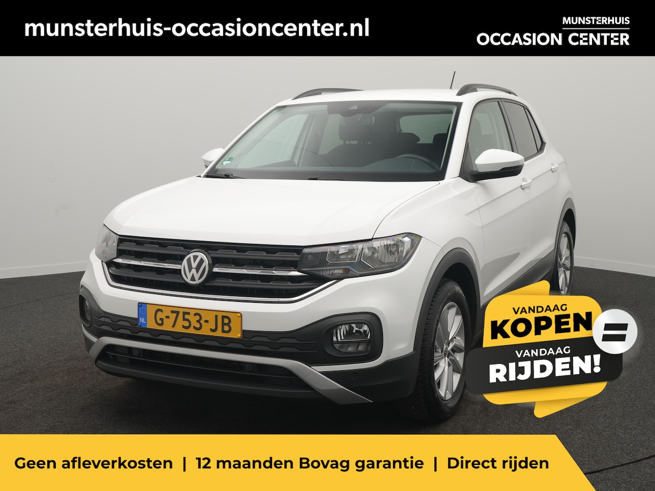 Volkswagen T-Cross - 1.0 TSI Life - RIJKLAARPRIJS - All Seasonbanden - Trekhaak - Adaptive Cruise Control - AutoWereld.nl