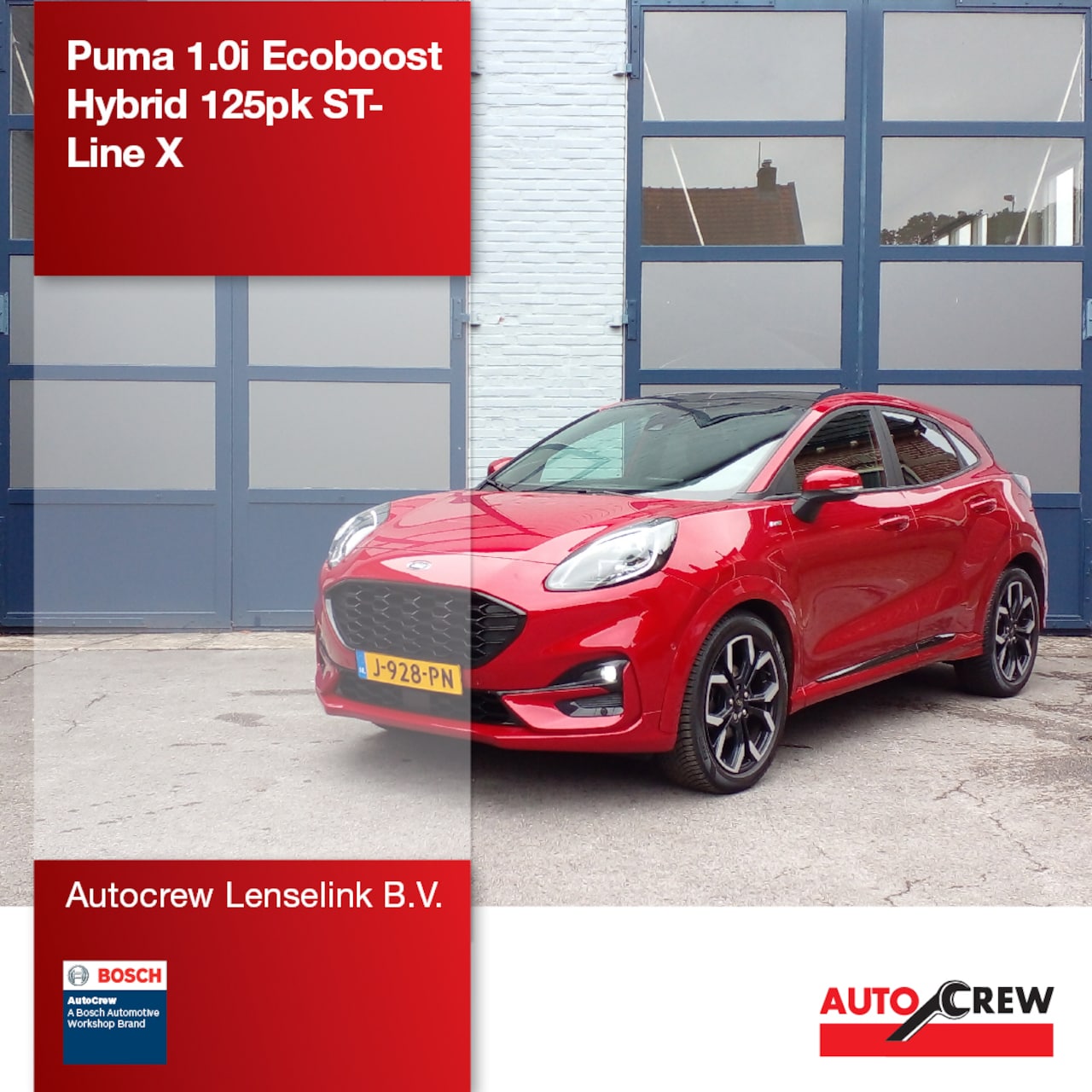 Ford Puma - 1.0i Ecoboost Hybrid 125pk ST-Line X | Origineel NL | - AutoWereld.nl