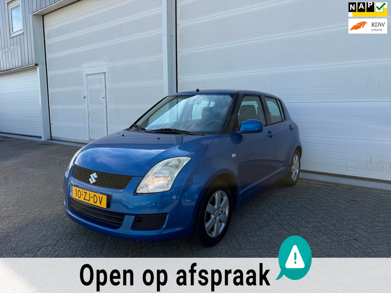 Suzuki Swift - 1.3 VERSNELLINGSBAK GEREVISEERD/5 DEURS/AIRCO/NAP/ONDERHOUDSHISTORIE - AutoWereld.nl