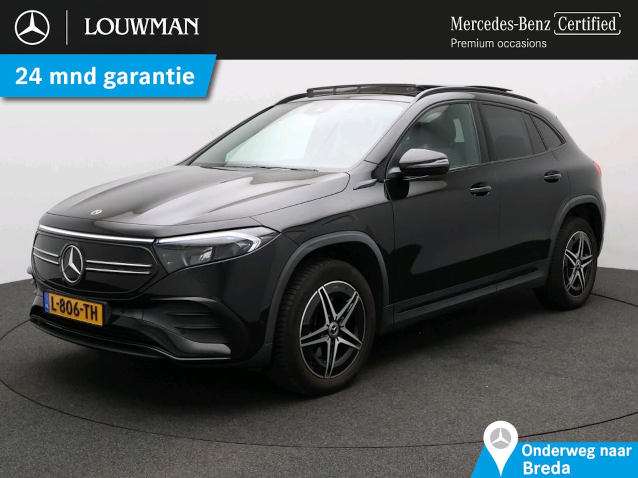Mercedes-Benz EQA - 250 Business Solution AMG 67 kWh AMG Line | Night Pakket | Panorama Schuif-Kanteldak | Sfe - AutoWereld.nl