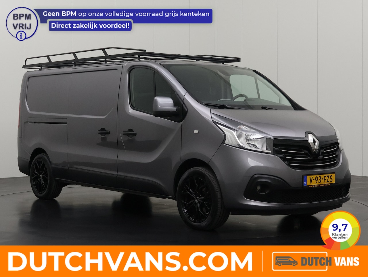 Renault Trafic - 1.6DCi 145PK Lang 2xSchuifdeur | Multimedia | Camera | Imperiaal | Trekhaak | Airco | Crui - AutoWereld.nl