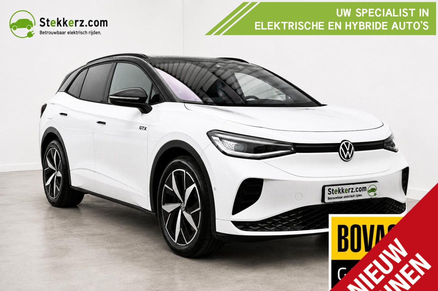 Volkswagen ID.4 - GTX 4Motion 77 kWh All-in prijs incl. 12 mnd. Bovag Garantie - AutoWereld.nl