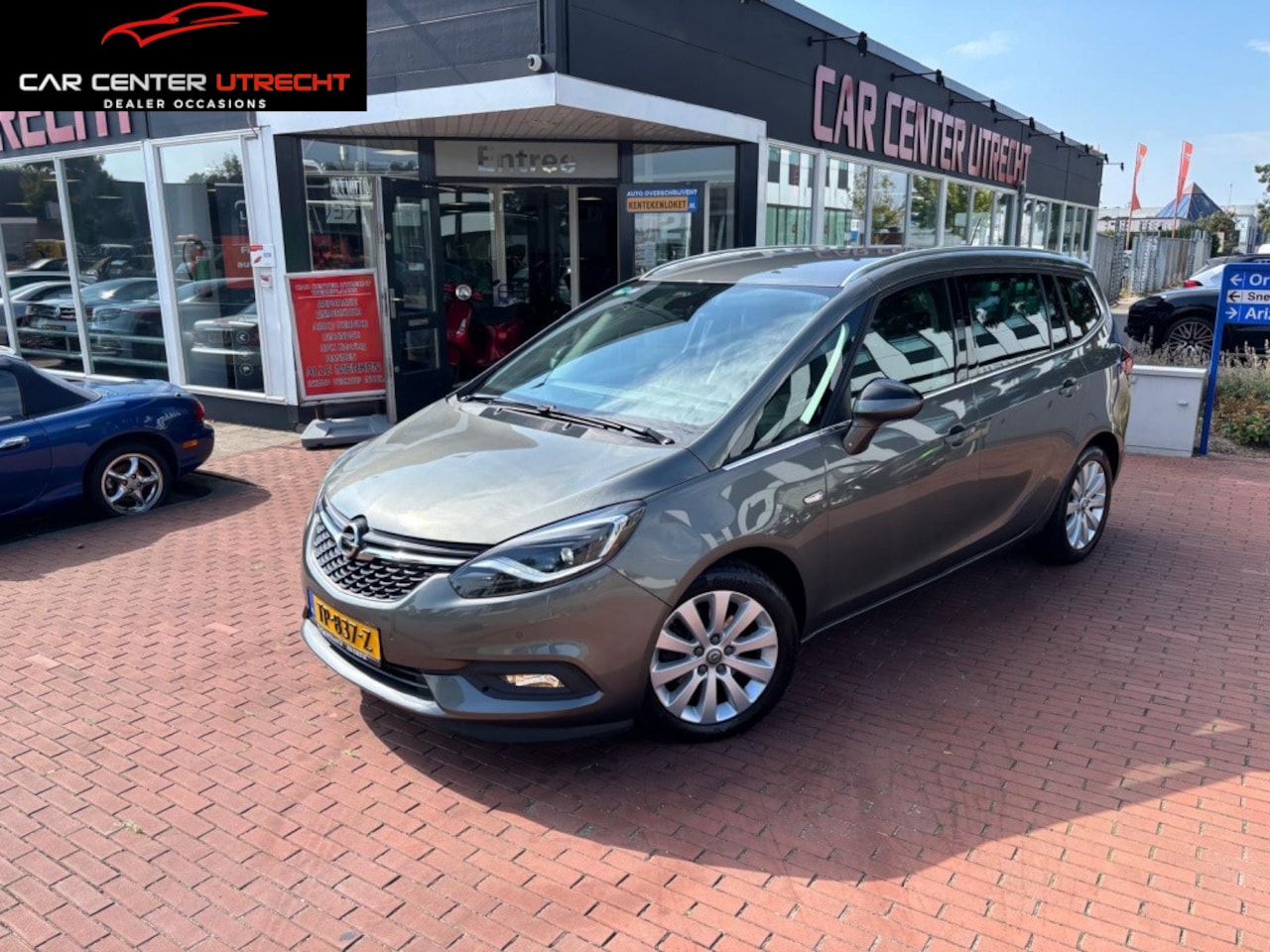 Opel Zafira - 1.4 Turbo Online Edition 7p. automaat navi trekhaak airco - AutoWereld.nl