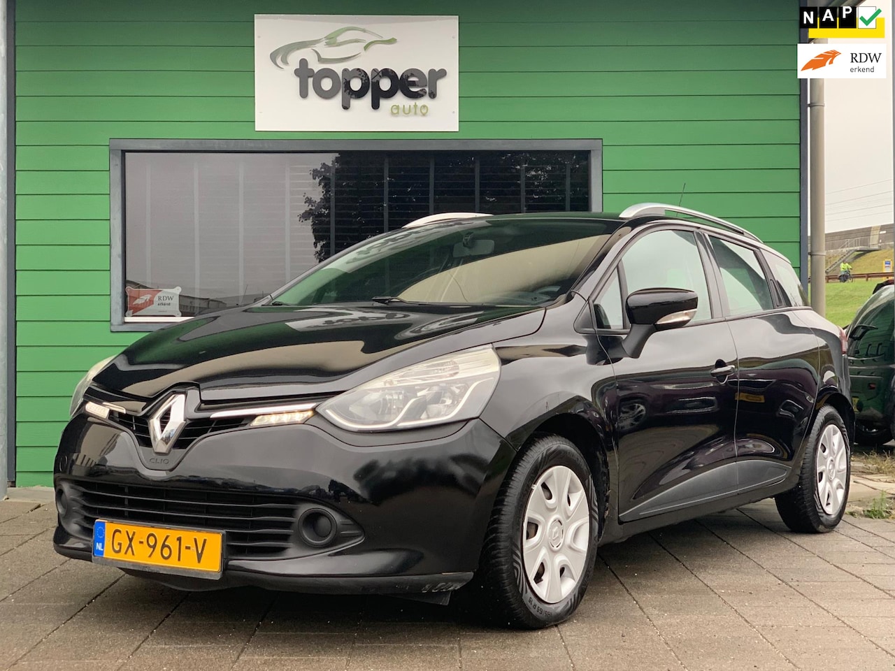 Renault Clio Estate - 1.5 dCi ECO Expression|Navigatie|Airco|Trekhaak|Elektr.ramen| - AutoWereld.nl