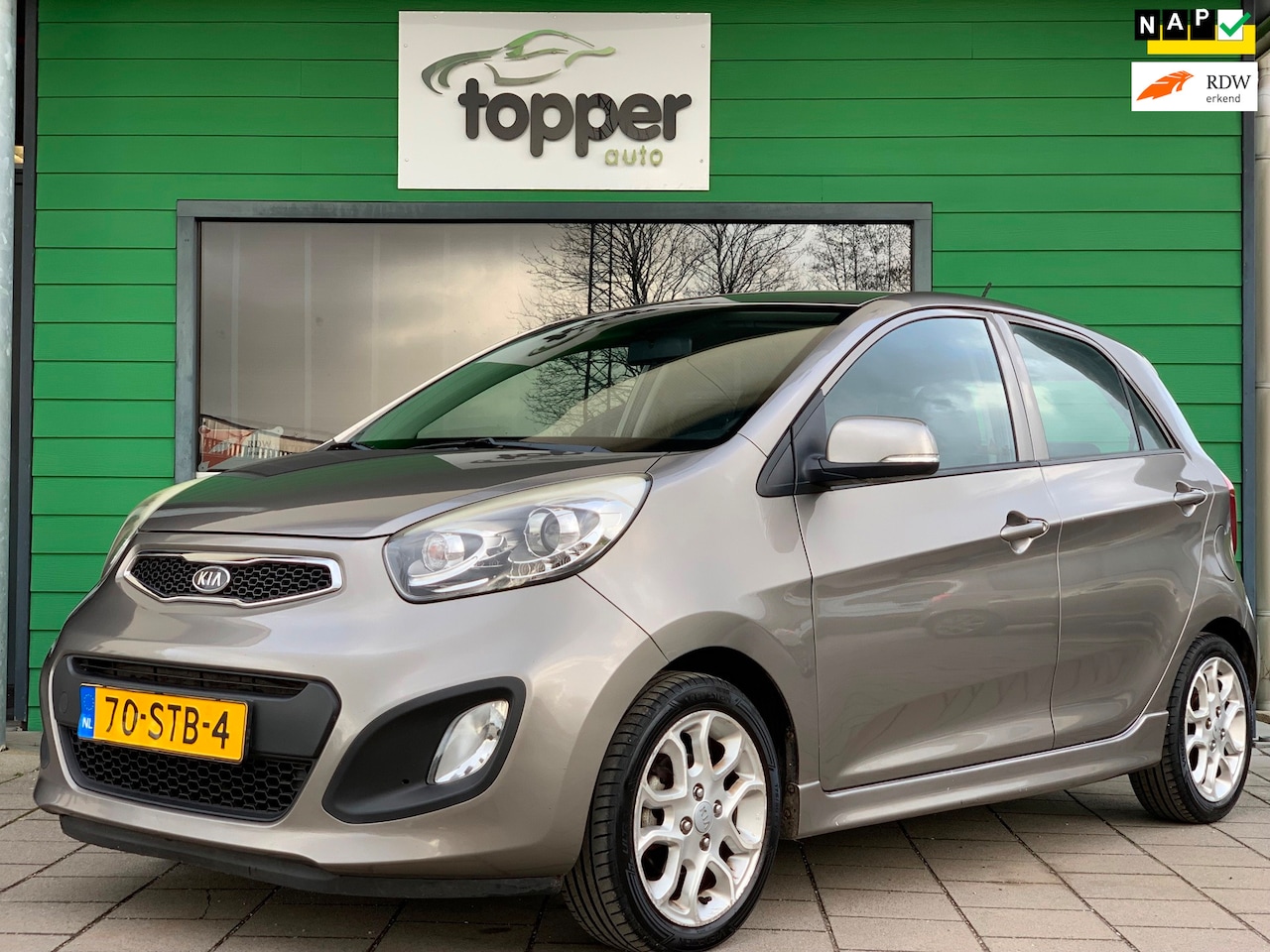 Kia Picanto - 1.0 CVVT Comfort Pack|Elektr.ramen|Lm-Velgen|LED|Airco|Nieuwe APK|NAP| - AutoWereld.nl