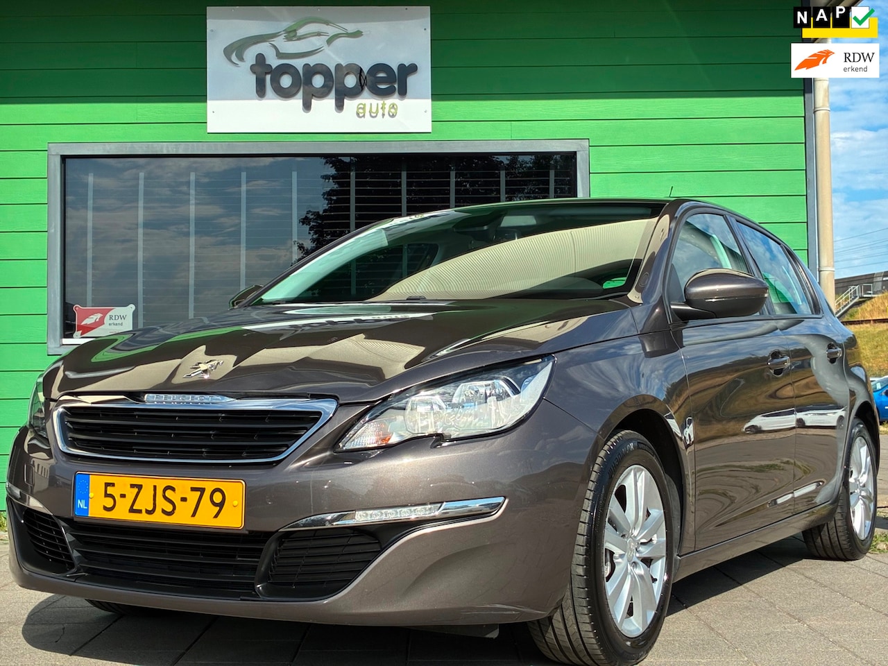 Peugeot 308 - 1.2 VTi Active|2e Eigenaar|D-riem v.v.|Navigatie|CruiseControl|PDC|Climatronic|NAP| - AutoWereld.nl
