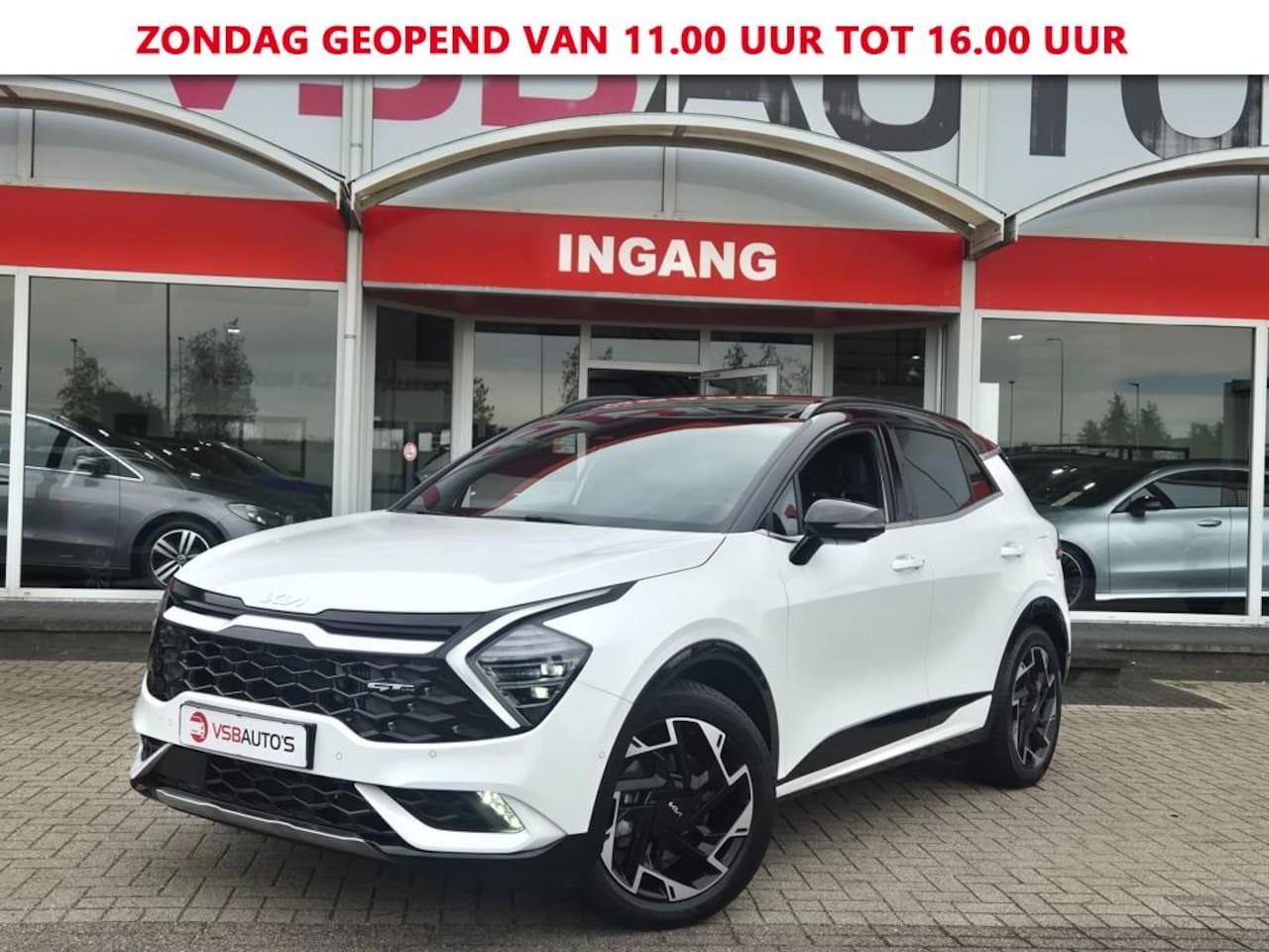 Kia Sportage - 1.6 PLUG-IN HYBRID 4WD 265PK AUT. GT-LINE PANO-DAK NAVI CAMERA CARPLAY LMV PDC - AutoWereld.nl