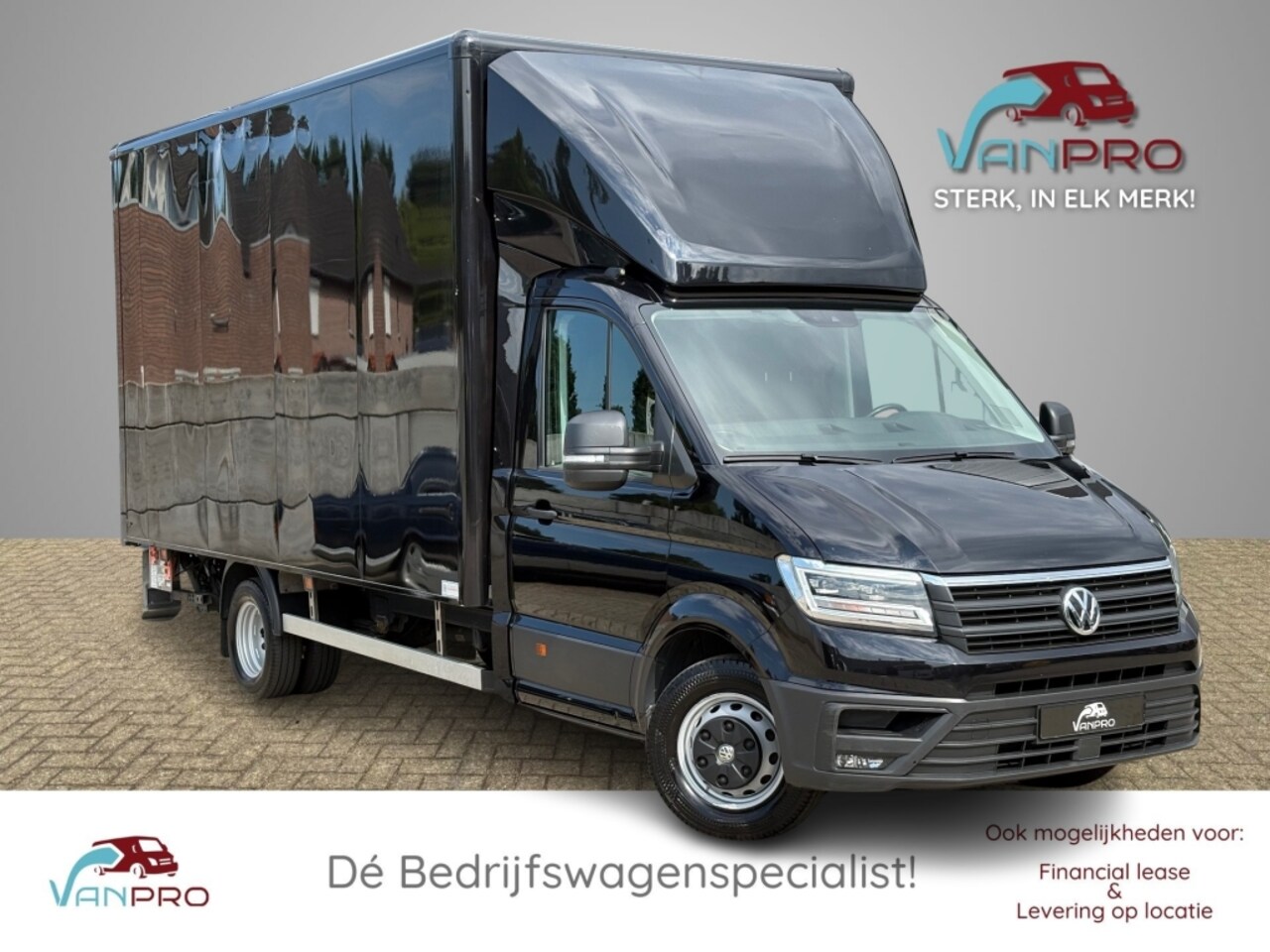 Volkswagen Crafter - Bakwagen 2.0 TDI 177PK Automaat D'hollandia Laadklep / Dubbellucht / ACC / Stoelverw. / LE - AutoWereld.nl