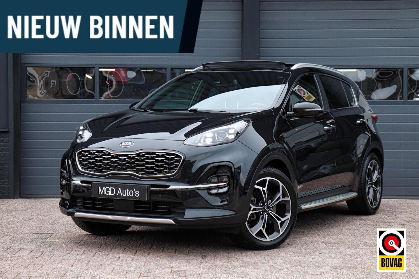 Kia Sportage - 1.6 T-GDI 4WD GT-Line PlusLine |LED|PANODAK|LEDER|JBL|KEYLESS|360 CAMERA|STOELVERW+VENTILA - AutoWereld.nl