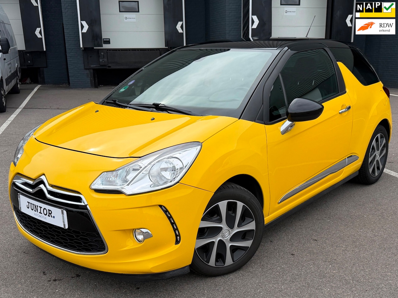 Citroën DS3 - 1.2 VTi So Chic DEALERONDERHOUDEN/NAVI/BLUETOOTH/LMV - AutoWereld.nl
