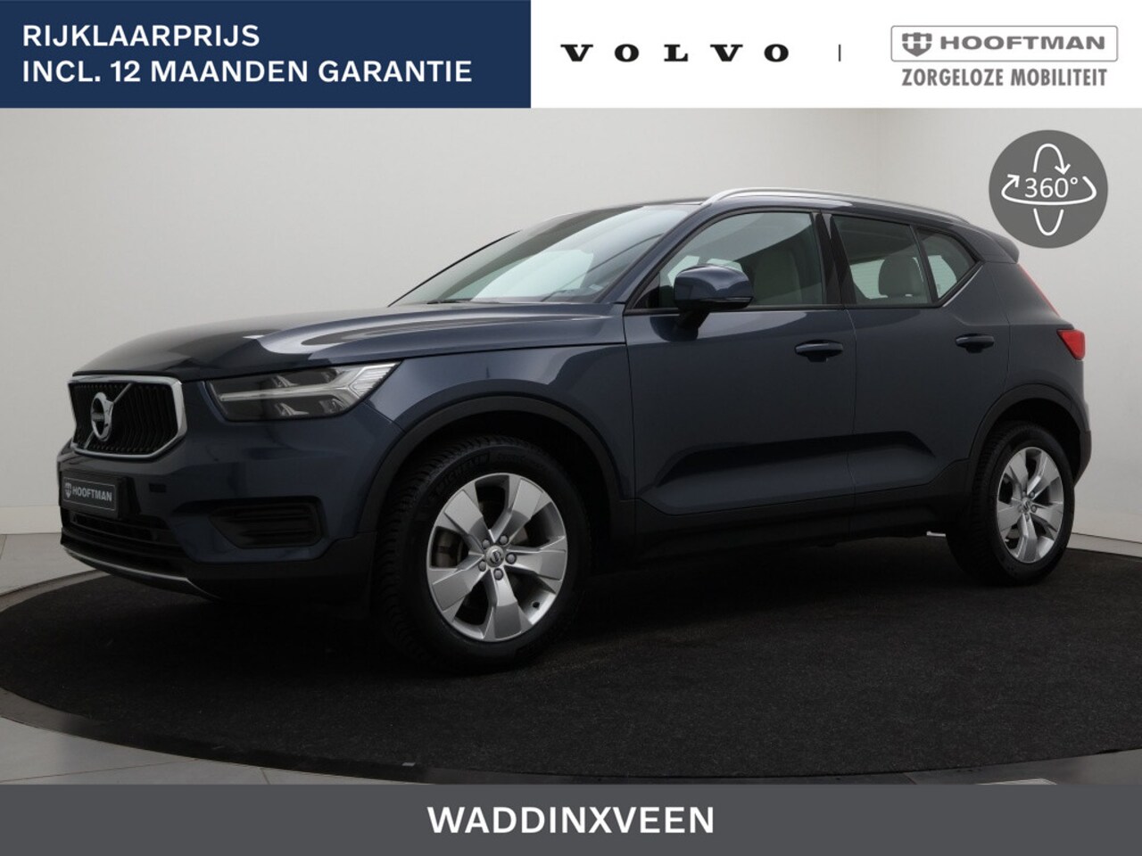 Volvo XC40 - B4 AUT(7) MOMENTUM+ LEDER ACC BLIS STANDKACHEL NAVI BLUETOOTH - AutoWereld.nl