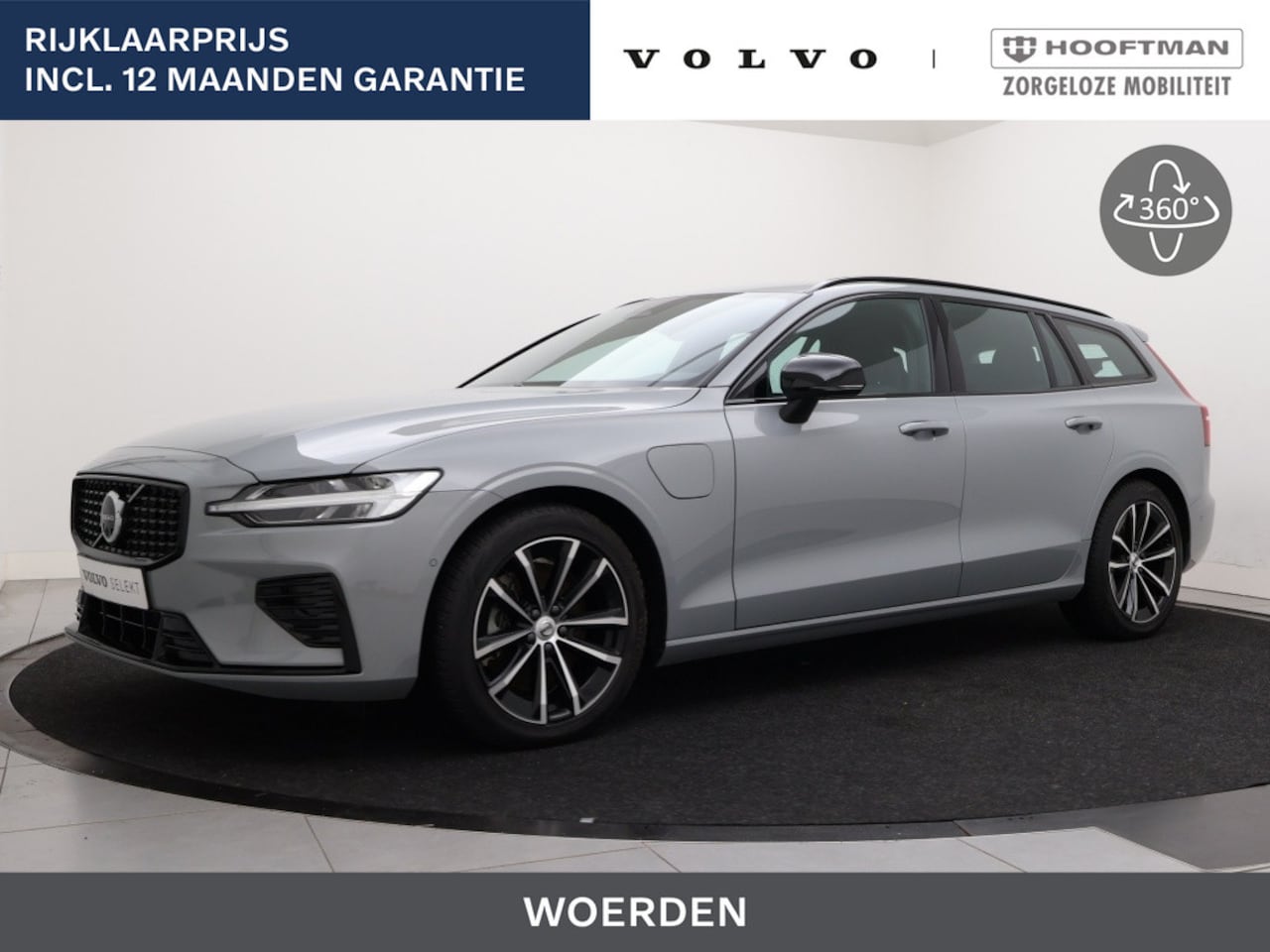 Volvo V60 - T6 PLUG-IN HYBRID PLUS DARK 360GR CAM TREKHAAK GOOGLE MAPS STOELVERWARMING - AutoWereld.nl