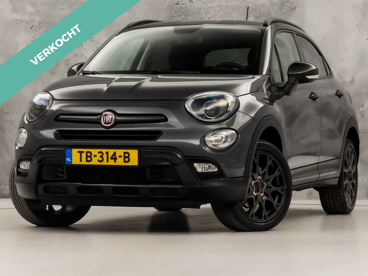 Fiat 500 X - 1.4 Turbo MultiAir S-Design Sport 140Pk (GROOT NAVIGATIE, CLIMATE, CAMERA, LEDER, GETINT G - AutoWereld.nl