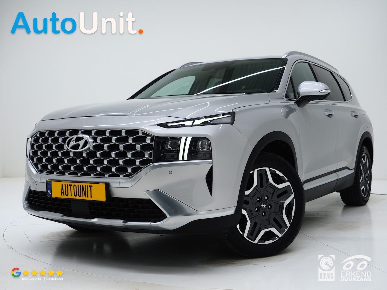 Hyundai Santa Fe - 1.6 T-GDI PHEV Premium 7p. | Leder | HUD | 360 | Krell Audio | Memory | Sfeerlicht | Keyle - AutoWereld.nl