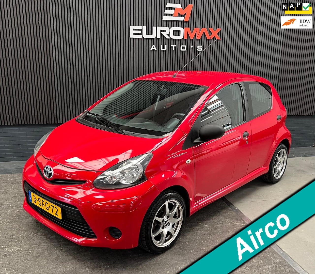 Toyota Aygo - 1.0 VVT-i Now 1e Eigenaar - NAP - Airco - AutoWereld.nl
