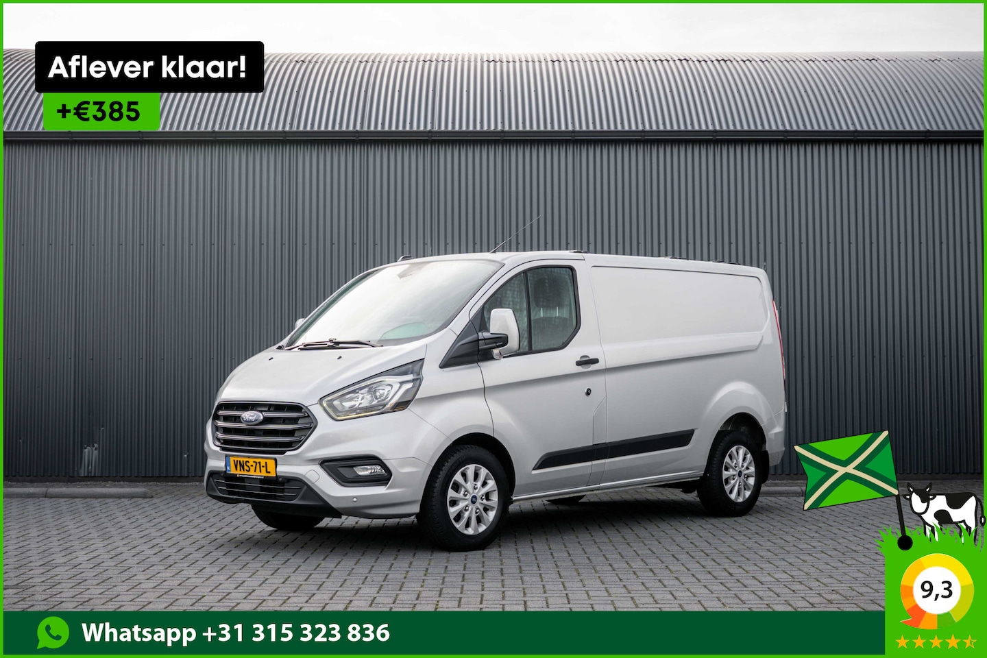 Ford Transit Custom - 2.0 EcoBlue L1H1 | Automaat | 1e Eigenaar | Limited | Camera | Cruise | PDC | Airco | Trek - AutoWereld.nl