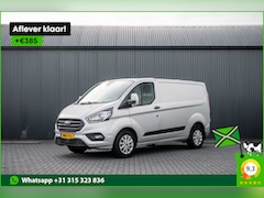 Ford Transit Custom - 2.0 EcoBlue L1H1 | Automaat | 1e Eigenaar | Limited | Camera | Cruise | PDC | Airco | Trek
