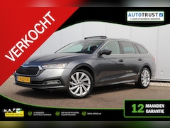 Skoda Octavia Combi - 1.0 TSI Business Edition Plus Trekhaak Panoramadak Navigatie 18 inch LMV Carplay Android C