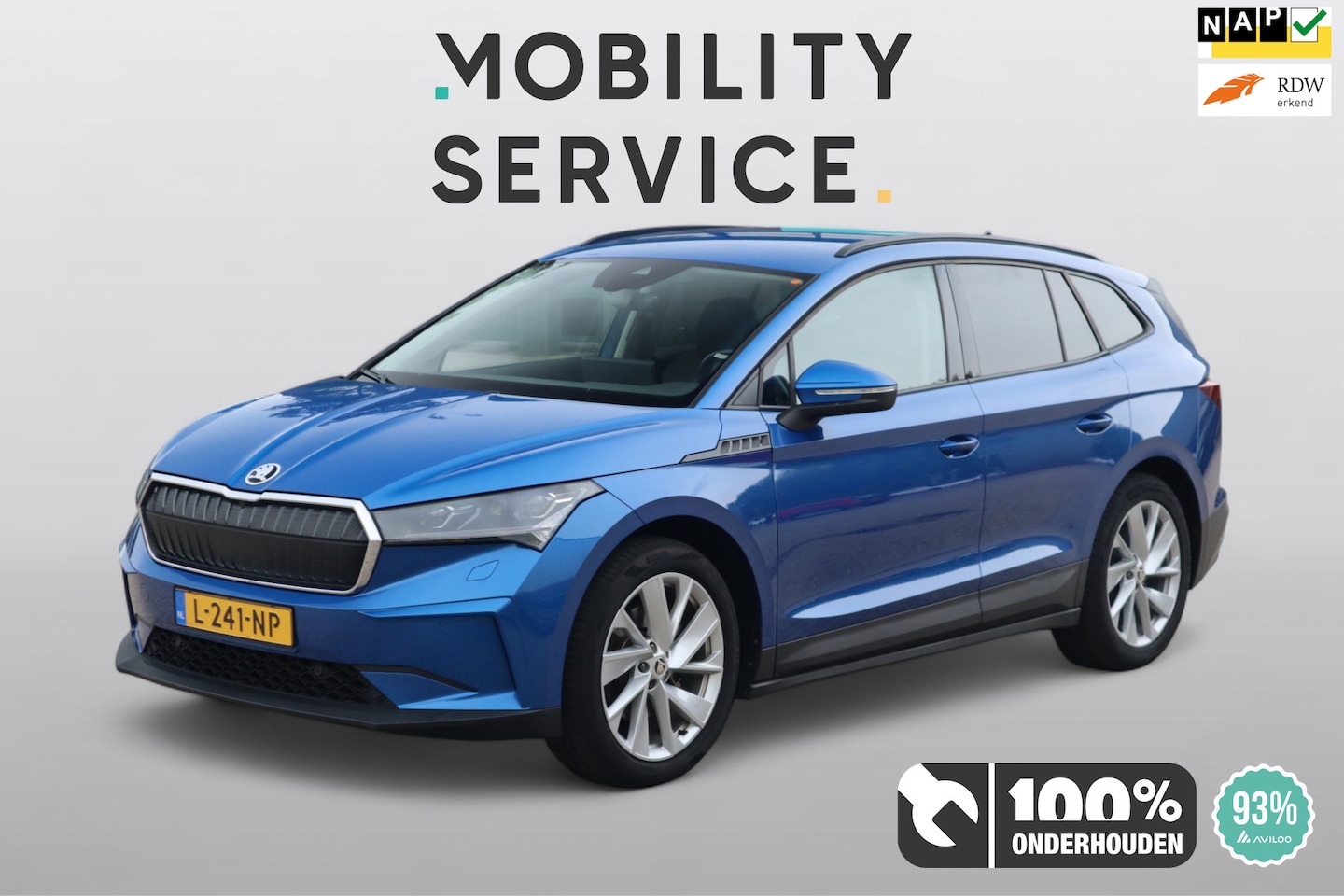 Skoda Enyaq iV - 60 First Edition SOH93% Matrix LMV CarPlay ECC - AutoWereld.nl