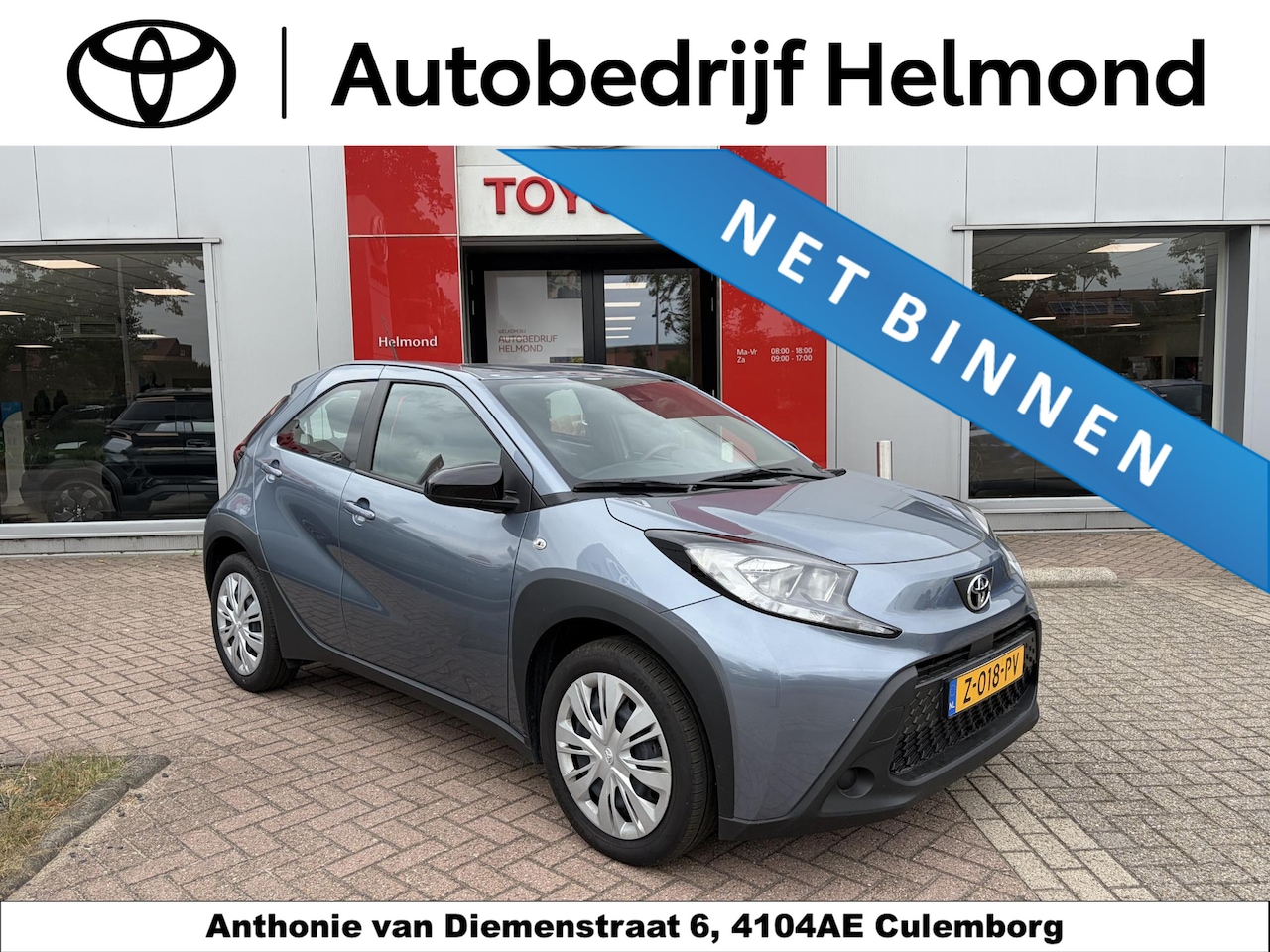 Toyota Aygo X - 1.0 VVT-i MT play 1.0 VVT-i MT Play - AutoWereld.nl