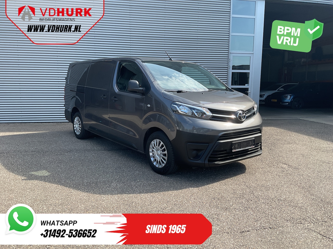 Toyota ProAce Worker - 2.0 180 pk Aut. L3 Stoelverw./ Carplay/ Navi/ PDC/ Cruise/ Airco - AutoWereld.nl
