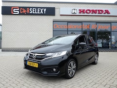 Honda Jazz - 1.3 i-VTEC 102pk CVT Elegance + 4 Seizoenenbanden en Verlichte Instaplijsten en Spoiler en
