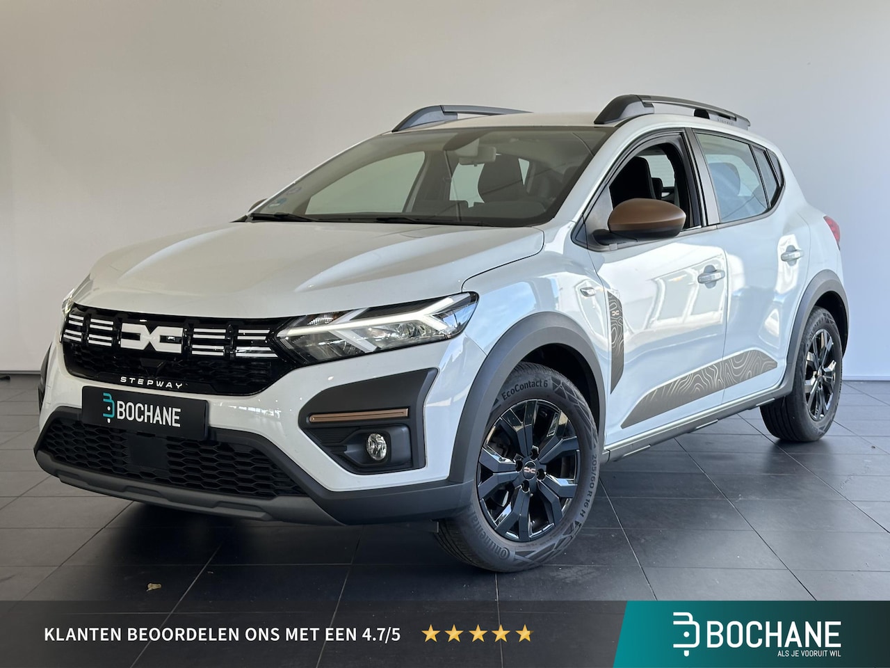 Dacia Sandero Stepway - 1.0 TCe 100 ECO-G Extreme TREKHAAK | ACHTERUITRIJCAMERA | PARKEERSENSOREN VOOR-/ACHTER | C - AutoWereld.nl