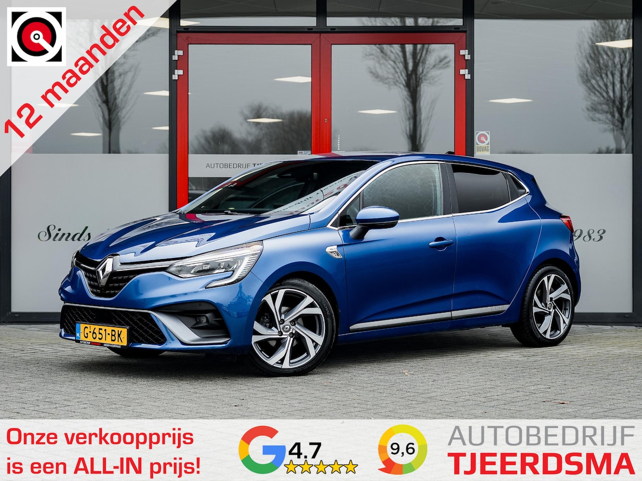Renault Clio - 1.0 TCe R.S. Line | Bose Audio | Dode Hoek | 360 Camera | LED Koplampen | LED Mistlampen | - AutoWereld.nl