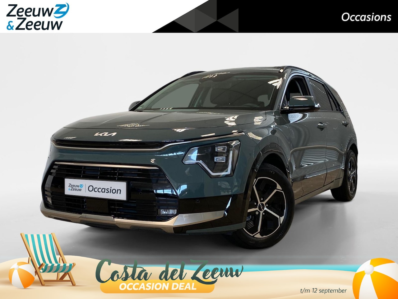 Kia Niro - 1.6 HYBRID | DYNAMIC PLUS-LINE | OPEN DAK | DEALERONDERHOUDEN | - AutoWereld.nl